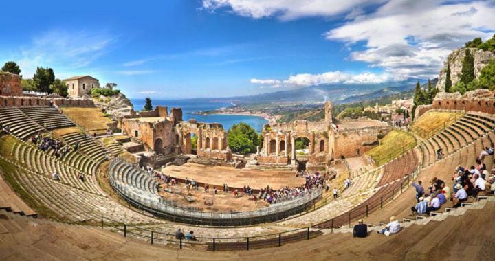 Hotel Villa Riis Taormina Exteriér fotografie